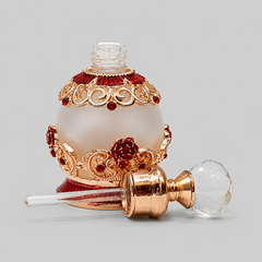 Empty Fancy Metal Attar Bottel 12ml- Modle No 125