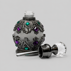 Empty Fancy Metal Attar Bottel 12ml- Modle No 888