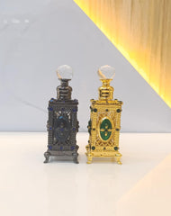 Fancy Metal Attar Bottles 10ml - Model No: 618