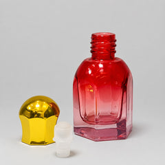 Empty Fancy Golden Attar Bottel 6,12ml- Modle No 786