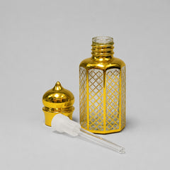Empty Fancy Golden Attar Bottel 3,6,12ml- Modle No 730