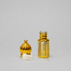 Empty Fancy Golden Attar Bottel 3,6,12ml- Modle No 720