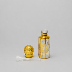 Empty Fancy Golden Attar Bottel 3,6,12ml- Modle No 765
