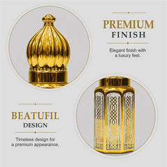Empty Fancy Golden Attar Bottel 3,6,12ml- Modle No 720
