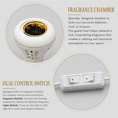 Fancy LED Bakhoor Dan - Modle BDS-642